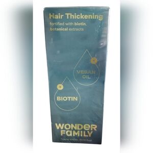 NIB Wonder Family Hair Thickening Biotin DHT Blocker Women & Men Shampoo 10.14oz